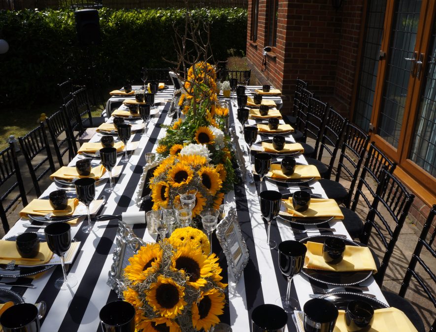 Black Chiavari Chairs Brentwood Essex