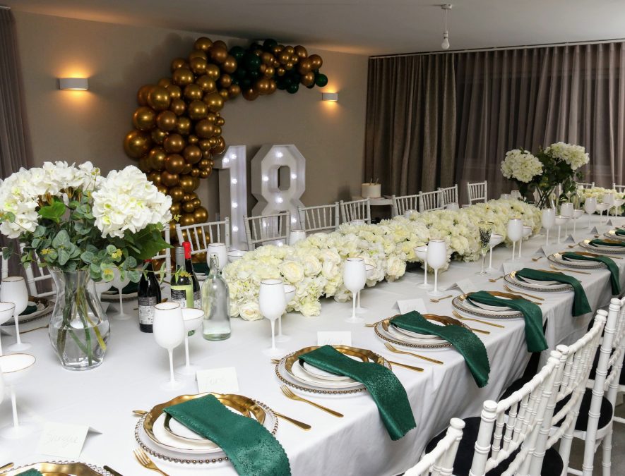 White Chiavari Chairs Birthday The Carriage House