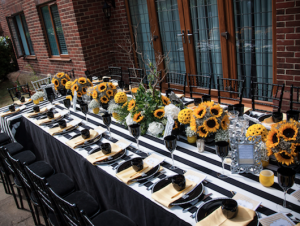 Tolu Baby Shower Table and Chiavari Chairs